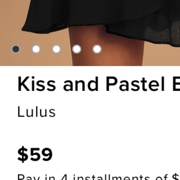 Lulu’s Kiss and Pastel Pink Wrap Dress - Picture 5 of 6